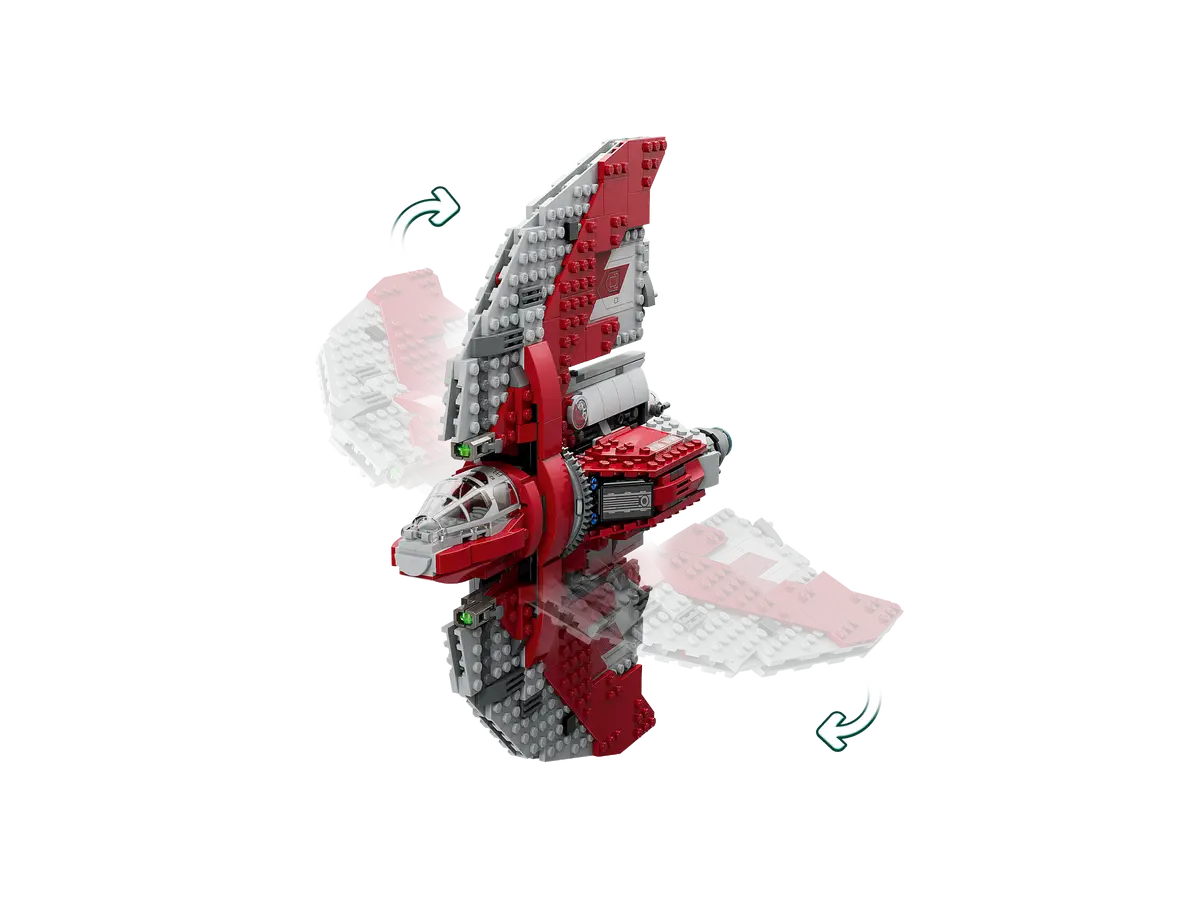 LEGO Star Wars 75362 Ahsoka Tanos T-6 Jedi Shuttle