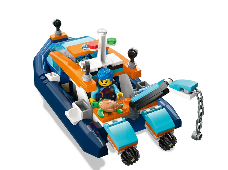 LEGO 60377 Meeresforscher-Boot 