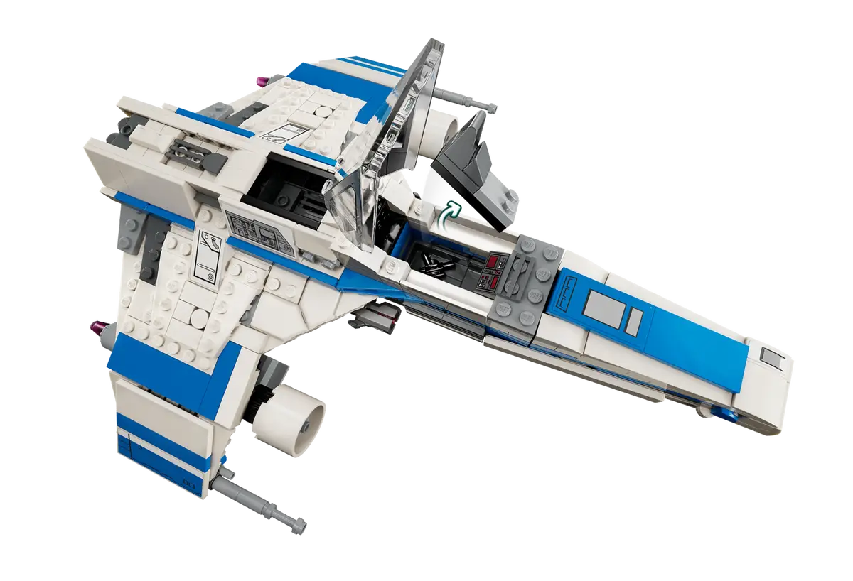 LEGO Star Wars 75364 New Republic E-Wing vs. Shin Hatis Starfighter