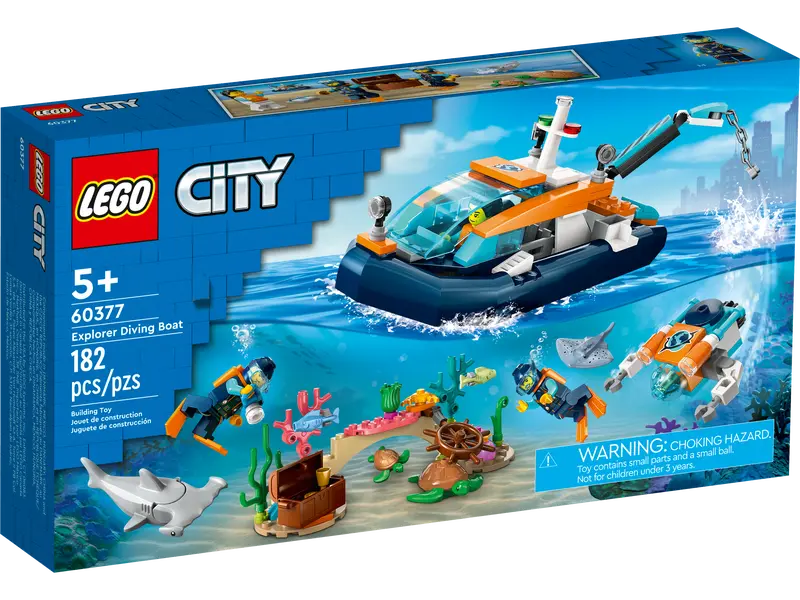LEGO 60377 Meeresforscher-Boot 