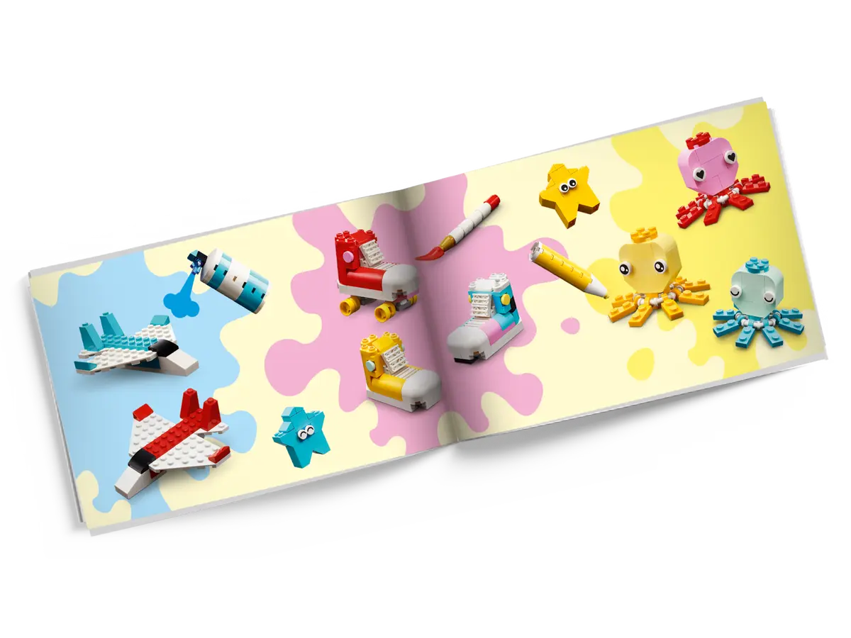 LEGO 11032 Kreativ-Bauset mit bunten Steinen