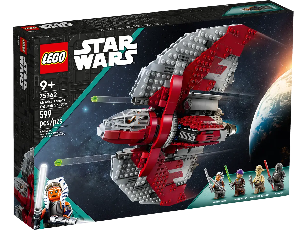 LEGO Star Wars 75362 Ahsoka Tanos T-6 Jedi Shuttle