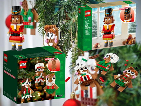 LEGO 40640 Nussknacker + 40642 Lebkuchenmännchen: Alle offiziellen Bilder und Infos