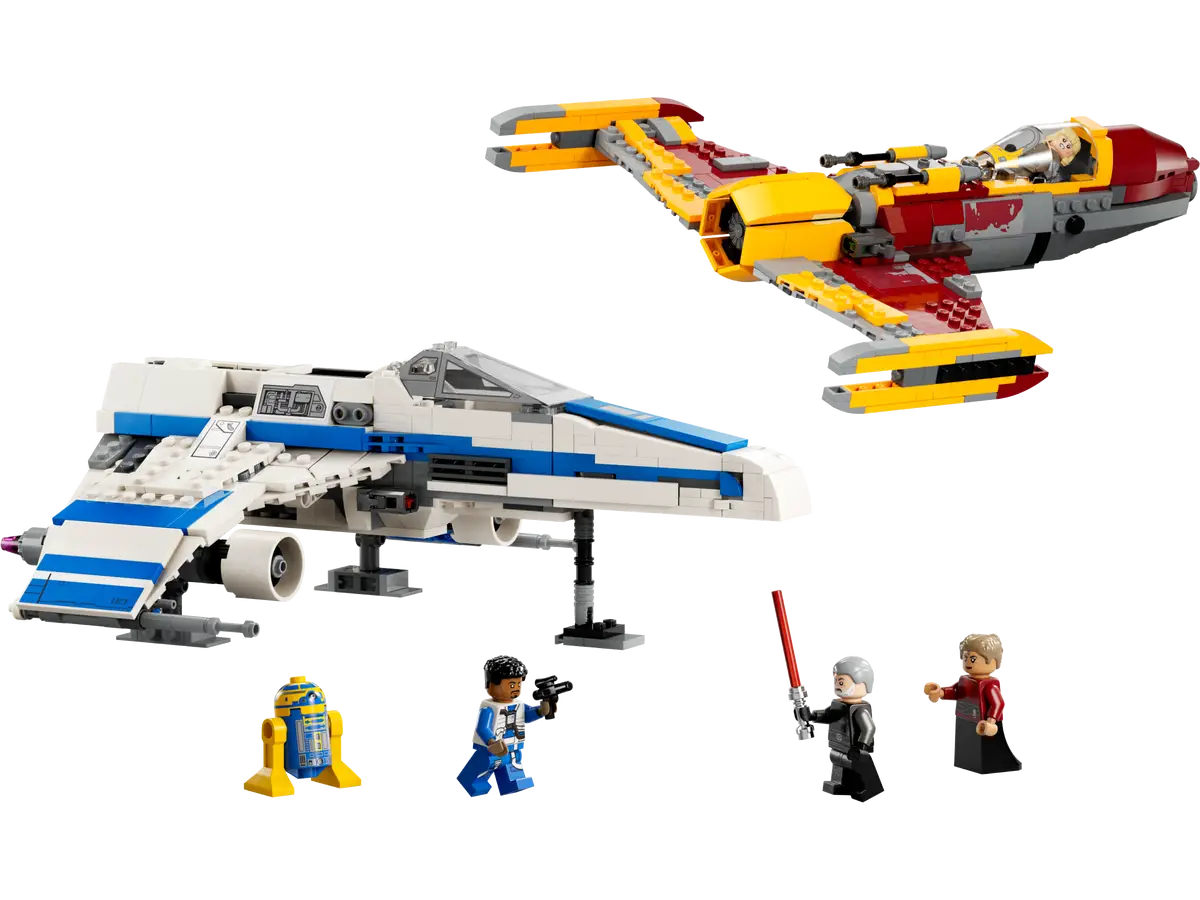 LEGO Star Wars 75364 New Republic E-Wing vs. Shin Hatis Starfighter