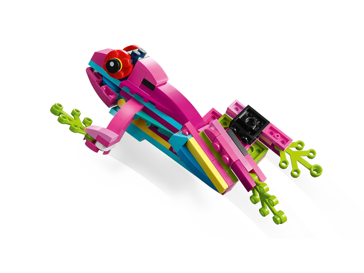 LEGO 31144 Exotischer pinkfarbener Papagei