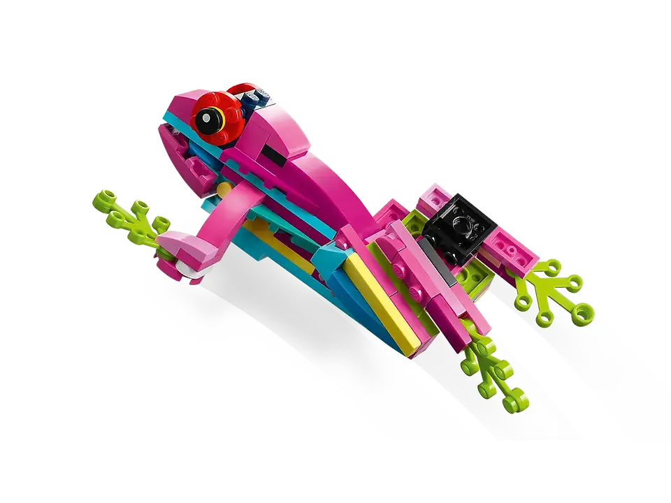 LEGO 31144 Exotischer pinkfarbener Papagei