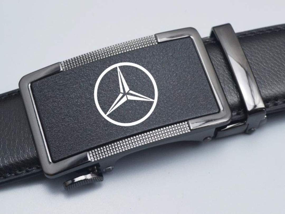 Ceinture en Cuir à boucle automatique Mercedes