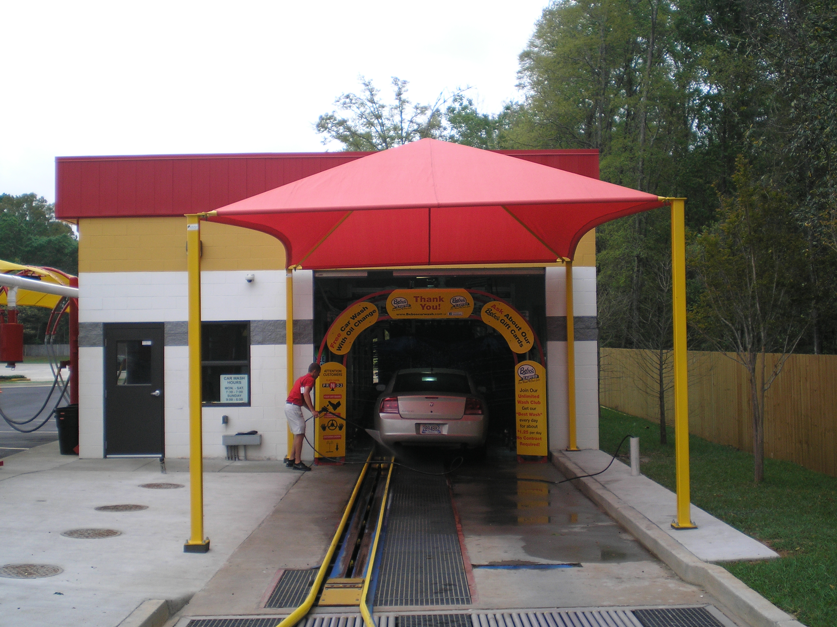 Car Wash Four Post