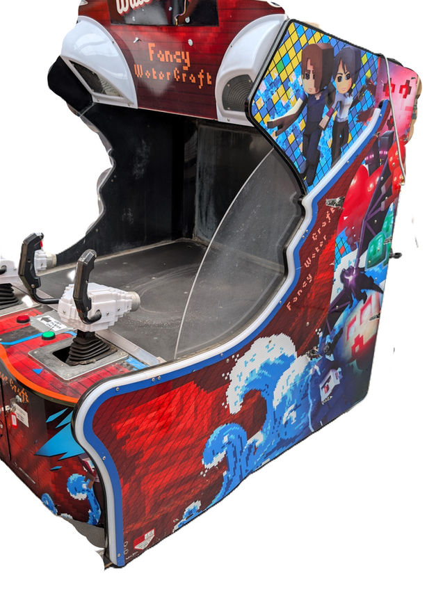 fancy watercraft arcade machine