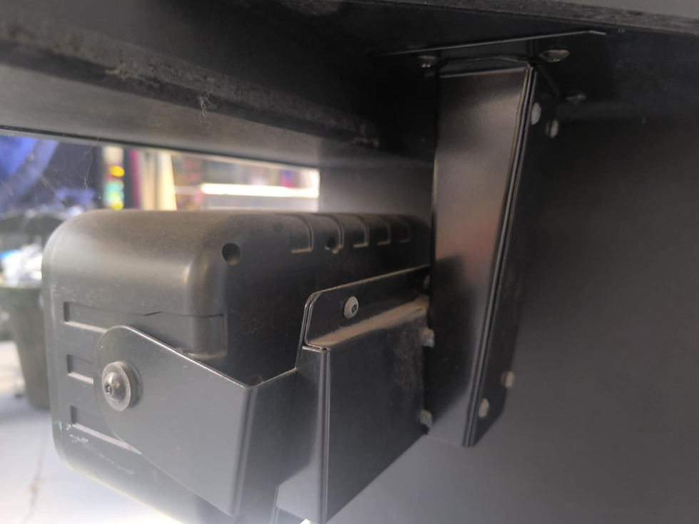 Sega House of The Dead 4 Deluxe Speakers back view