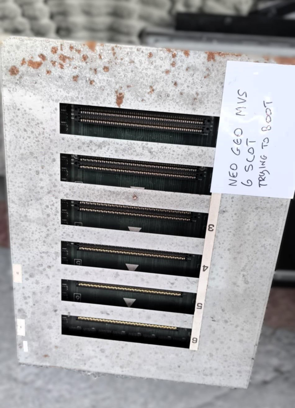 Neo Geo MVS 6 Slot Mother Board