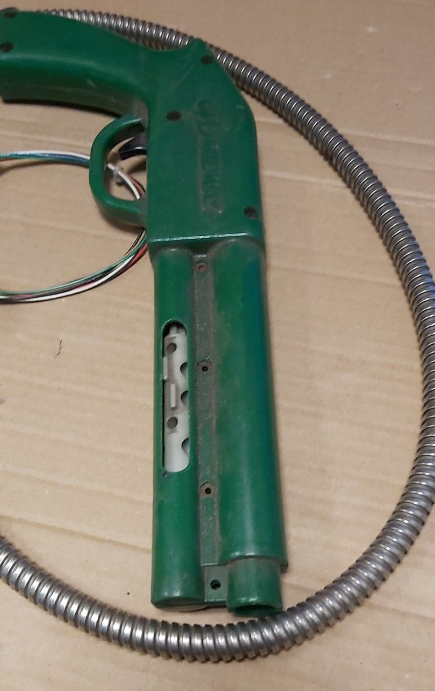 Thumbnail: Plastic Green Midway Carn Evil Pump Action Shot Gun For Arcade Machine spares or repairs 