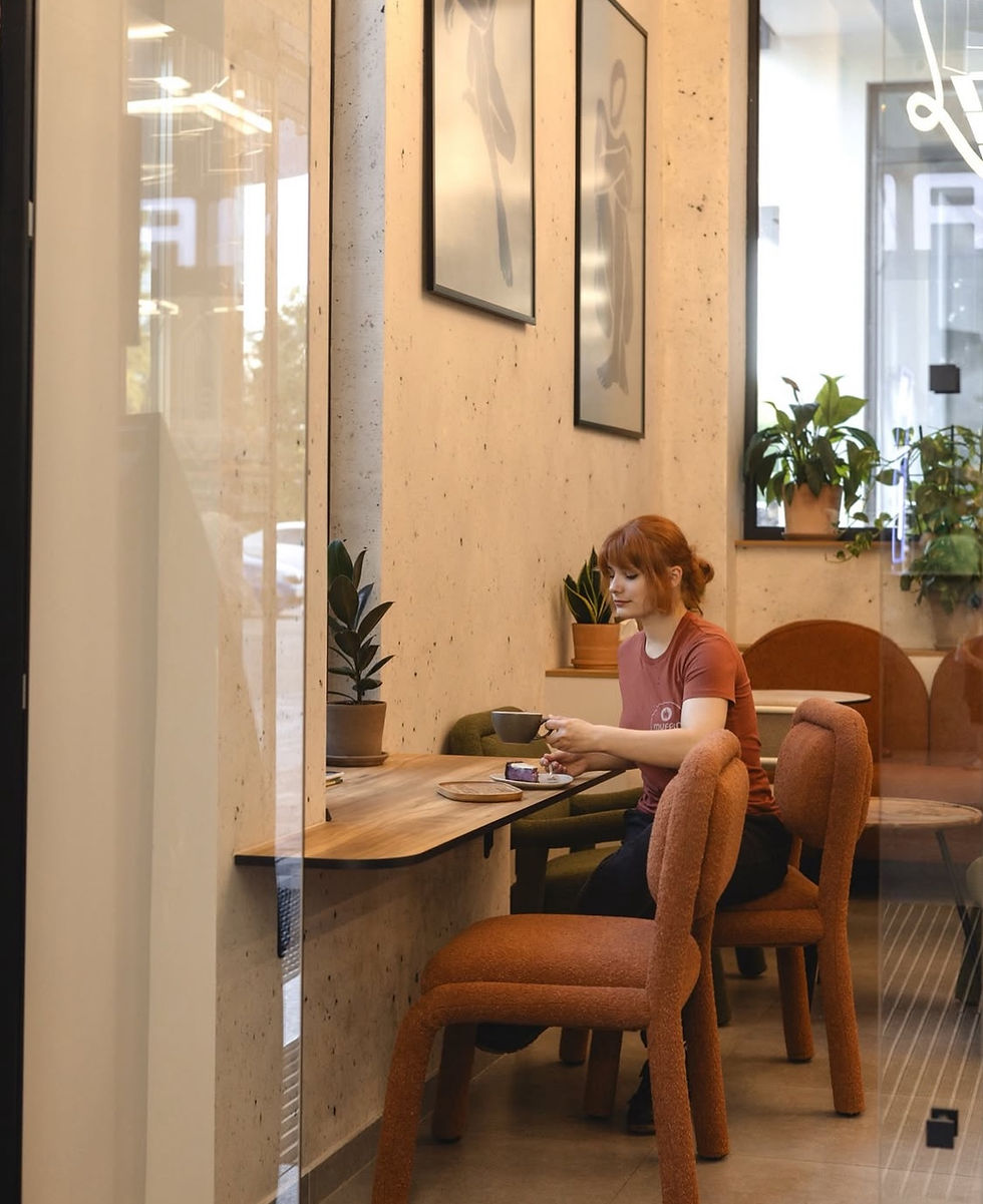 Chairs Phill, Bill and Big Bruno for Muffincafe