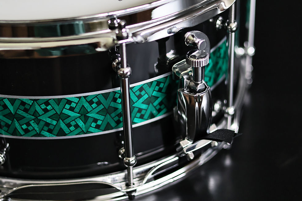 Thumbnail: 14"x7" Custom Maple Snare Drum