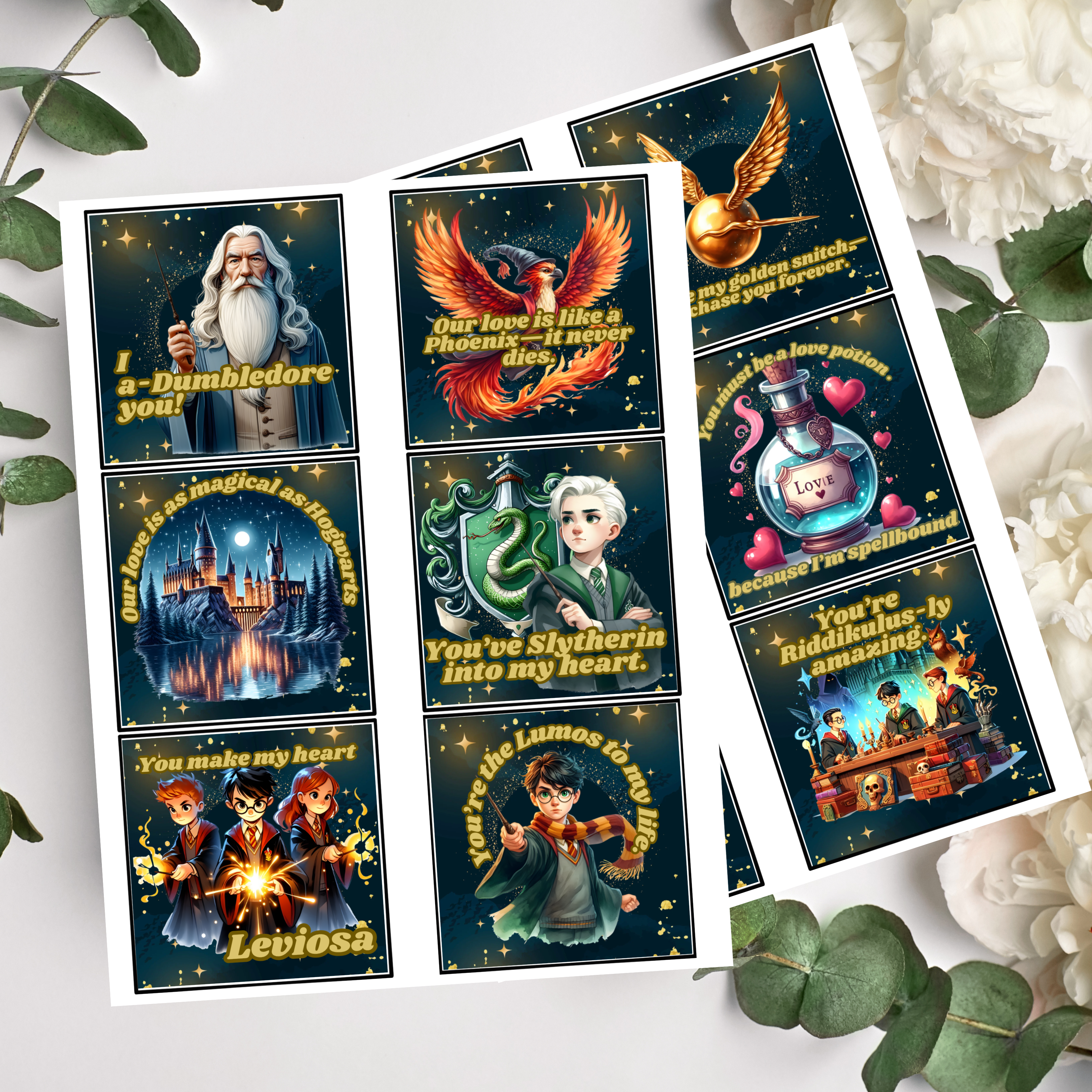 Wizarding World Valentine’s Day Cards – Magical Classroom Exchange