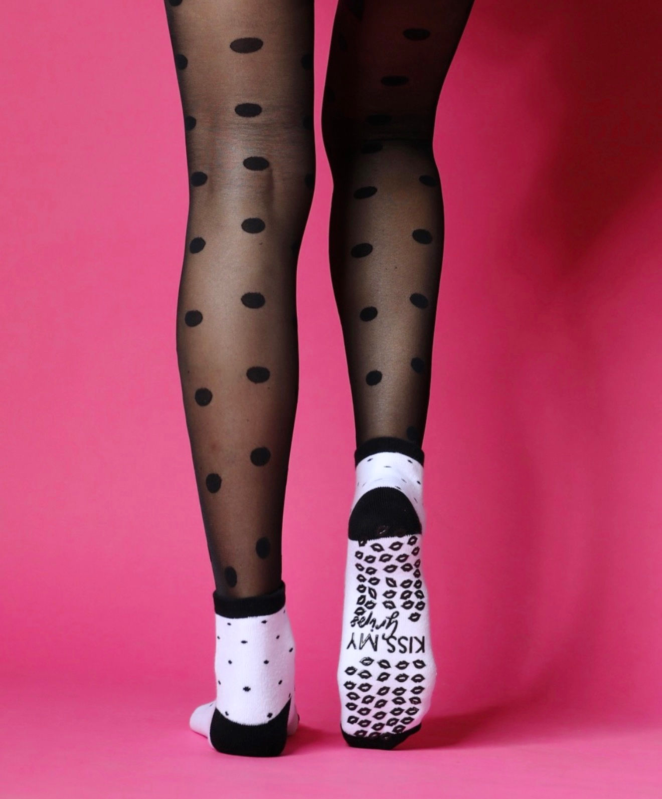 Polka Dot - Mini Mid Calf 