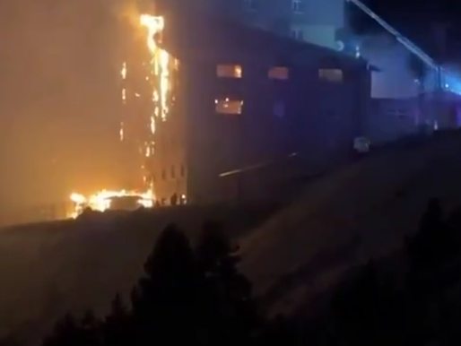 Decenas de muertos tras incendio en hotel de estación de esquí en Turquía