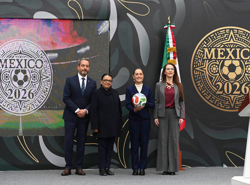 Anuncia Sheinbaum Mundial FIFA 2026; “momento para compartirle al mundo lo que es México y el momento histórico que vive”