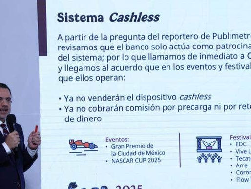 Responde Ocesa sobre abuso en utilización de pulseras "cashless" en festivales