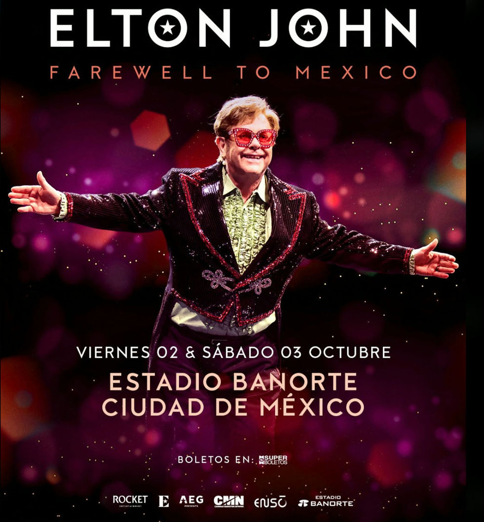 Regresa Elton John a México
