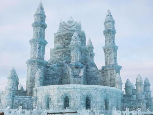 Inician en China construcción de parque de hielo más grande del mundo