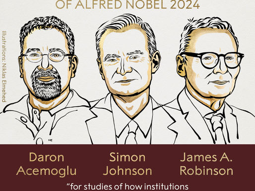 Hay 3 ganadores del Premio Nobel de Economía 2024