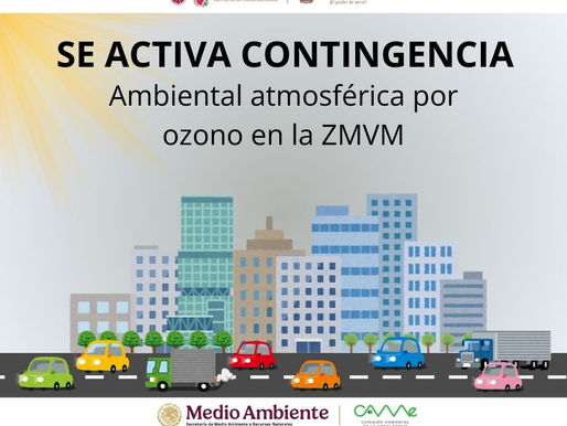 Estamos en contingencia en el Valle de México: no circulan el miércoles vehículos con engomado rojo