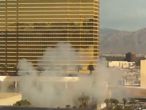 Un militar, el ocupante de vehículo que estalló en Las Vegas