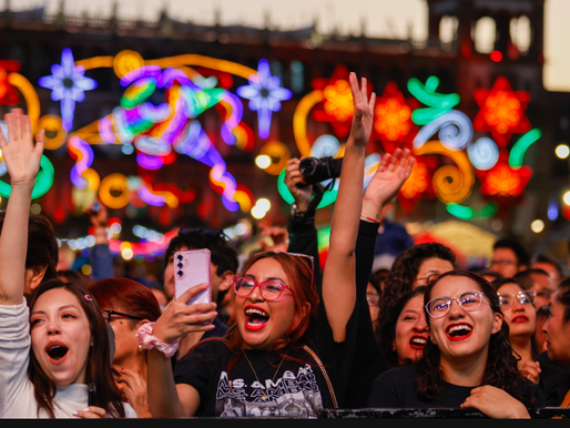 Cierre exitoso de la verbena en el Zócalo capitalino