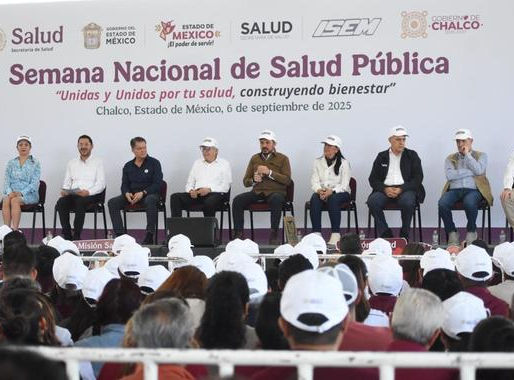 En marcha, Semana Nacional de Salud Pública 2025