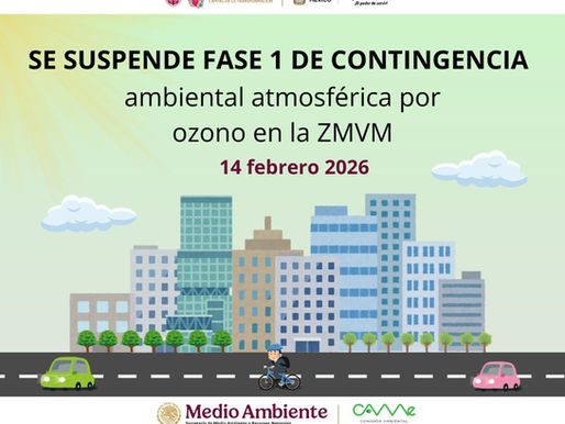 Levantan la Contingencia Ambiental en la ZMVM