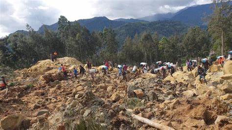 Centenares de muertos tras avalancha en Papúa Nueva Guinea