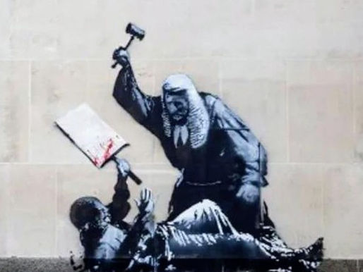Retirarán nuevo mural de Banksy en Londres