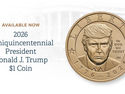 Como los reyes o el papa: acuñan moneda con figura de Trump en Estados Unidos 