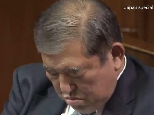 Críticas al primer ministro de japón: se durmió durante proceso de investidura