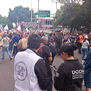 Pocos incidentes durante la marcha del 2 de Octubre