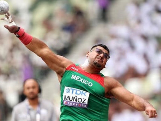Mexicano Uziel Muñoz hace en el Mundial de atletismo: gana plata