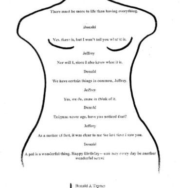 No reconoce Trump firma en carta a Jeffrey Epstein: le gritan "Hitler" en Washington