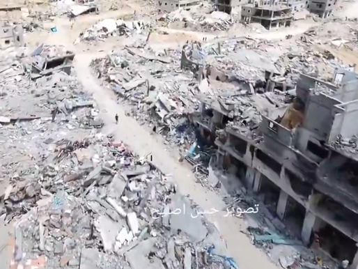 El norte de Gaza está en ruinas: gobierno pide ayuda urgente