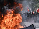 Crecen protestas estudiantes en Francia