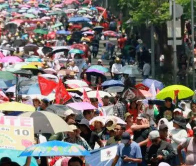 Amenaza la Coordinadora con organizar huelga nacional y afectar el Mundial