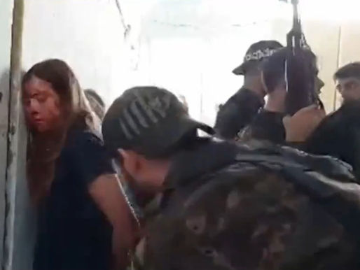 Dan a conocer video del secuestro de 5 mujeres israelíes