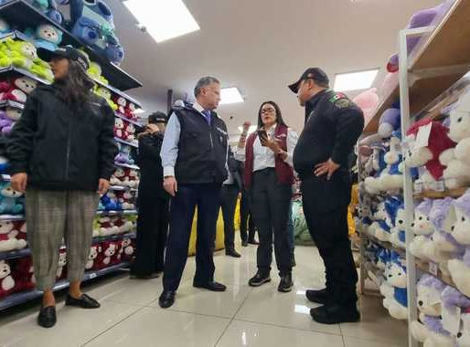 Encabezan Economía y Propiedad Intelectual operativo contra mercancía ilegal en la CDMX