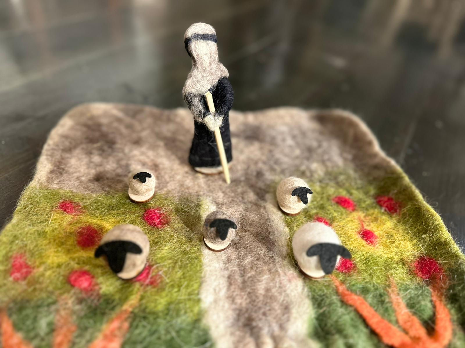 Handmade shepherd field 