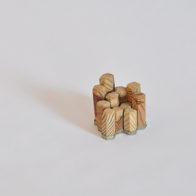 wood honeycomb puzzle