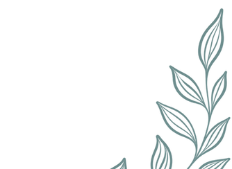 Delicate Teal Botanical Corner Ornament.png