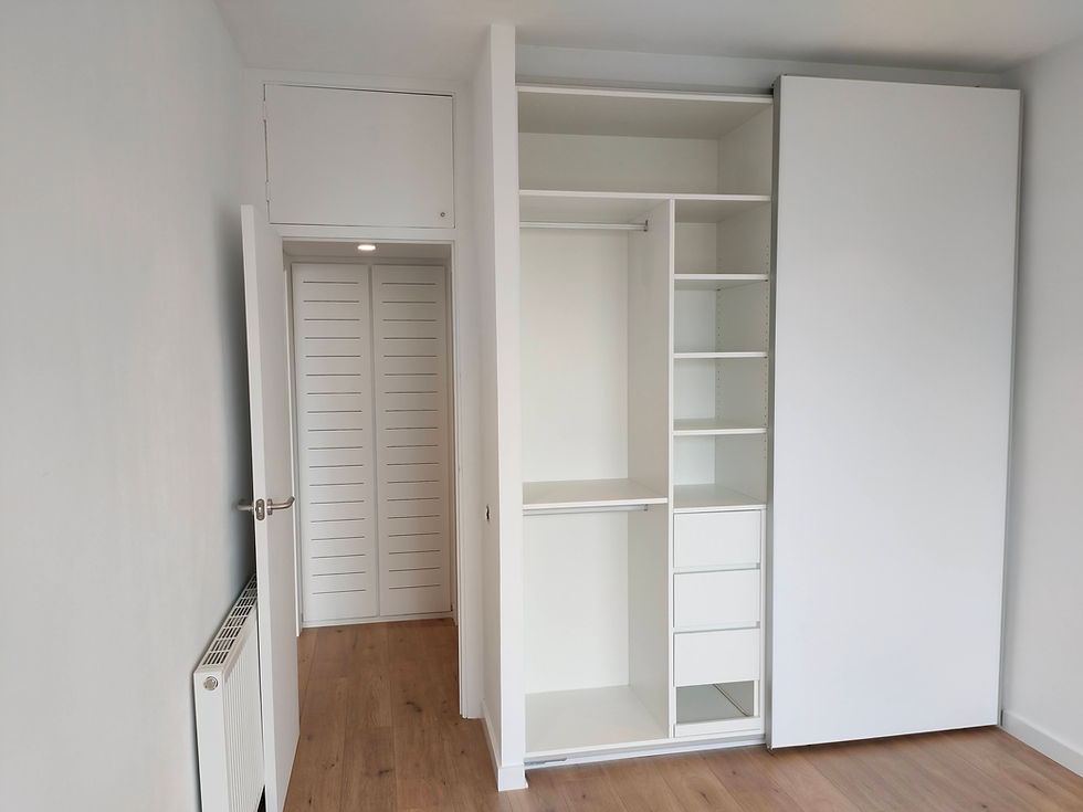 Armario a medida para vivienda Barcelona