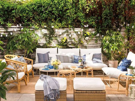 Claves para diseñar espacios exteriores acogedores en terrazas y patios