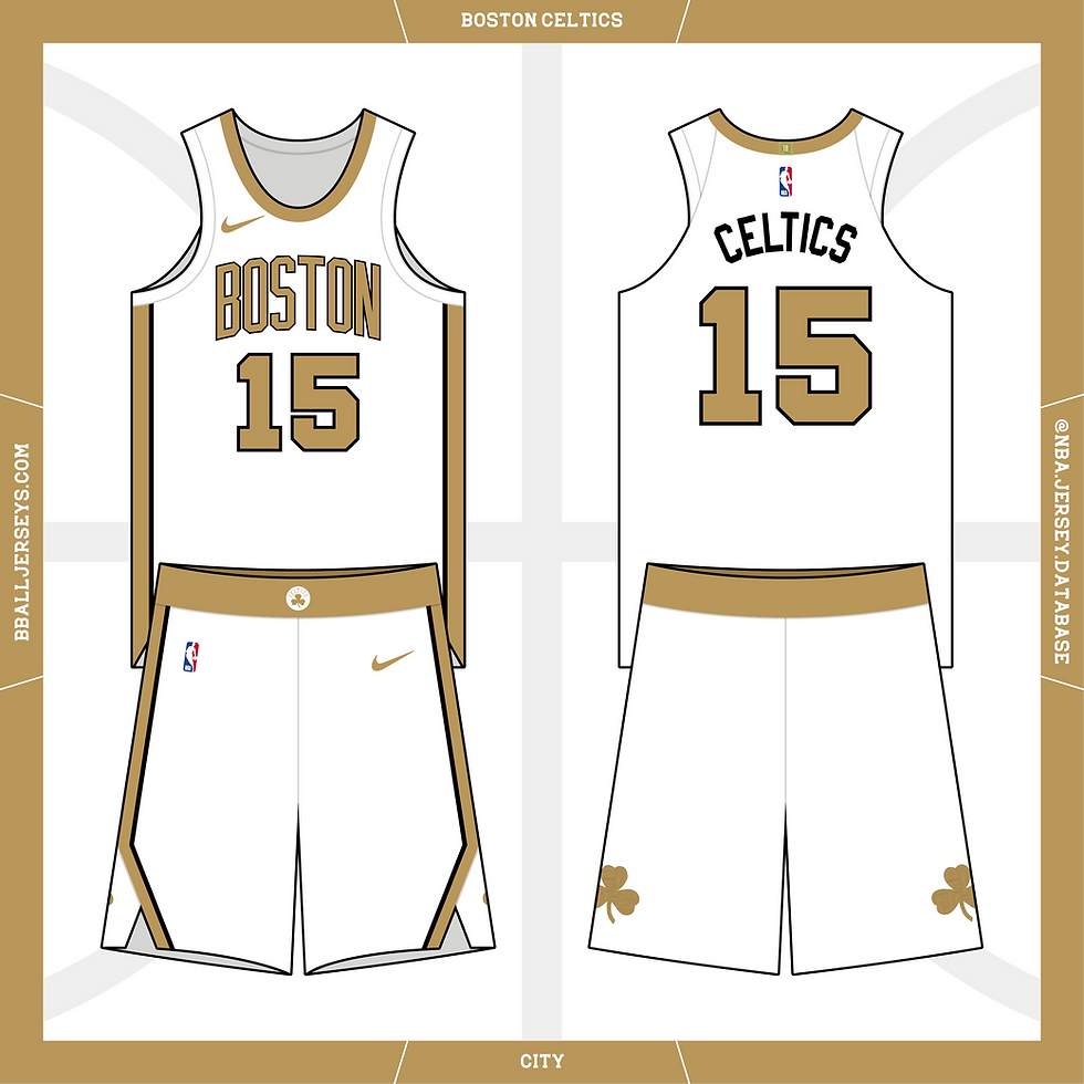 The Boston Celtics City jersey from 2025 to 2026