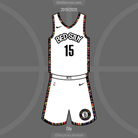 Brooklyn Nets Basketball Jersey DB